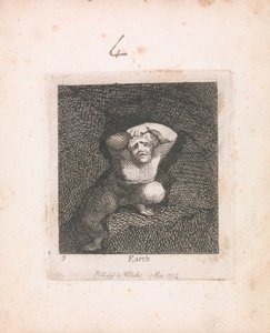 For Children. The Gates of Paradise, Plate 5, Earth